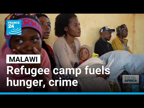 YouTube video thumbnail: In Malawi, Overcrowded Refugee Camp Fuels Hunger, Crime