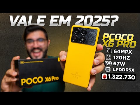 BAIXOU! POCO X6 Pro é o Smartphone MAIS POTENTE e custo benefício agora! (Vale em 2025?)