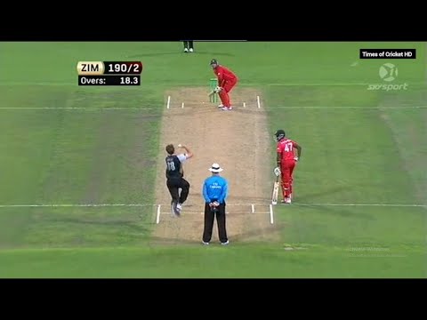 High Scoring Thriller | New Zealand vs Zimbabwe 2nd T20I 2012 at Hamilton