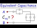 Equivalent Capacitance in Circuits