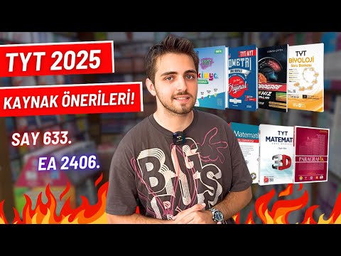 2025 YKS Seviye Seviye TYT Kaynak Önerileri! 🔥 (Tüm Dersler, En İyiler) | #yks #yks2025