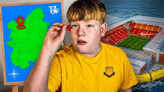 Throwing a Dart at a Map And Watching Football Where It Hits