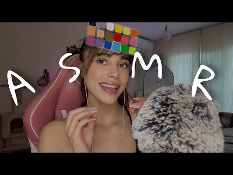 🌈 ASMR RENK CHALLENGE 🎨 RENKLERE GÖRE TRIGGERLAR 💖 ASMR TÜRKÇE