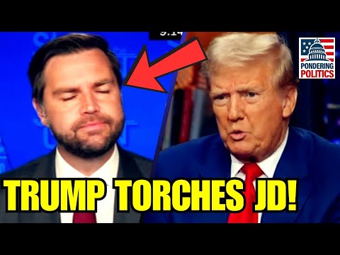 Watch Trump BRUTALLY HUMILIATE JD Vance, IT'S CAREER ENDING!