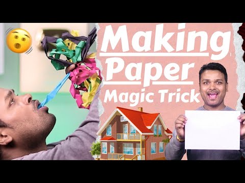 How to do Magic with Paper At Your Home