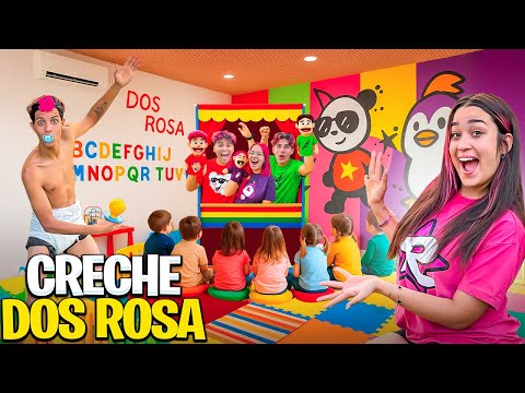 TRANSFORMAMOS A MANSÃO EM UMA CRECHE *Creche dos Rosa !