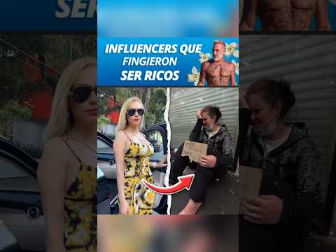 Influencer que fingiendo ser Ricos #influencer #ricos #curiosidades #datoscuriosos