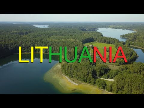 Lithuania is Beautiful 4K Drone Footage | Lithuania 4k Aerial Drone Footage | Lithuania Drone 4k
