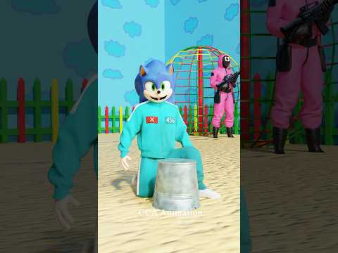 Shadow Baby Pranked Sonic in Best Way😂🤣 #sonic #shorts #viralshorts #squidgame #prank #funny #memes