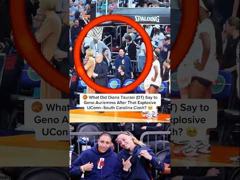 What Did Diana Taurasi (DT) Say to Coach Geno Auriemma After Heated UConn–South Carolina Clash?