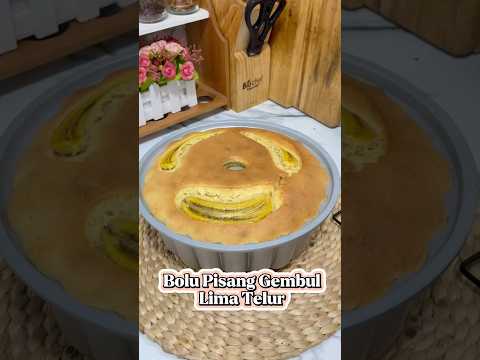 Bolu Pisang Gembul 5 Telur lembut banget