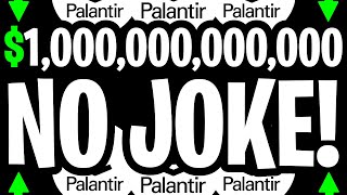 PALANTIR: PLTR WINS AGAIN! $1 TRILLION PUSH IS HERE! (NO JOKE!) - PALANTIR STOCK NEWS TODAY