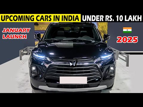 2025 NEW CARS LAUNCH IN JANUARY 😍 Budget - Rs. 10 Lakhs 🇮🇳 मार्केट मे अब होगी धमाल