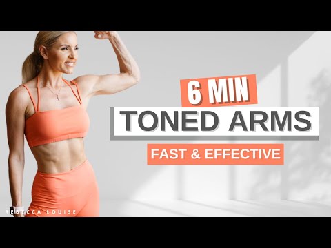 TONED ARMS (Get rid of Sagging Arm Skin) Effective At Home Workout