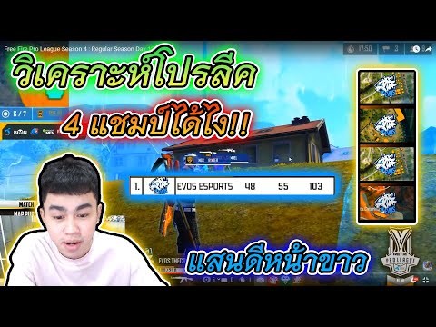 FreeFire 💥วิเคราะห์โปรลีค💥 EVOS 4แชมป์ได้ไง🔥&ทำตามสัญญา!!😎