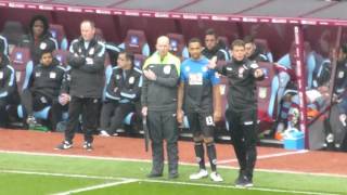 AFC Bournemouth - Callum Wilson coming on vs Aston Villa - 9th April 2016