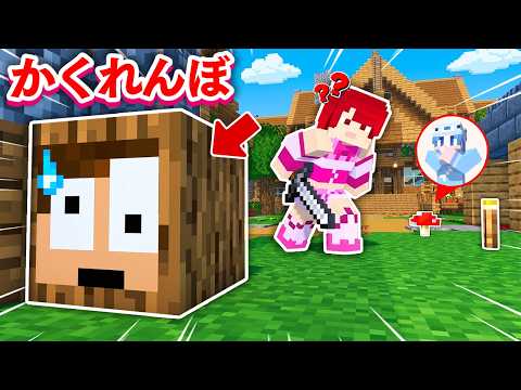 ブロックに変身して卑怯な手を使ったら絶対にバレない説【かくれんぼ】