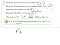 Probability Concepts and Applications