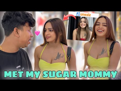 FINALLY MET MY SUGAR MOMMY 😍 | OMEGLE TO REAL LIFE | @rameshmaity0