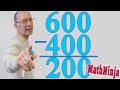 Subtracting Hundreds from 3-Digit Numbers