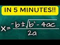 Understanding the Quadratic Formula