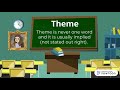 Exploring the Differences Between Topic and Theme
