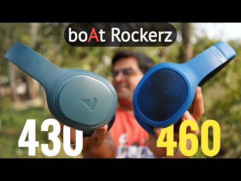 boAt Rockerz 430 VS 460 - Which boAt Headphone Should You Buy 🤔🤔