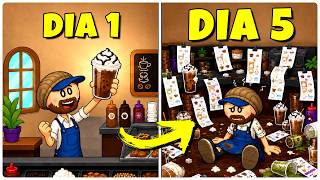 Preparar Café Nunca foi TÃO DIFÍCIL e DIVERTIDO | Papa's Mocharia Deluxe