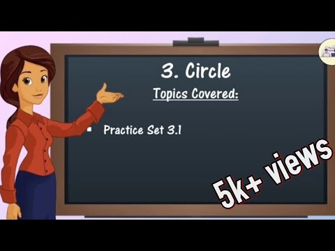 Circle| Maths 2 - Chapter 3 | Practice Set 3.1 (Solved...