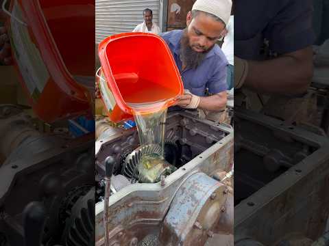Swaraj gearbox oilchenge ||🛠️||#trending #automobile @jbmechanics…….