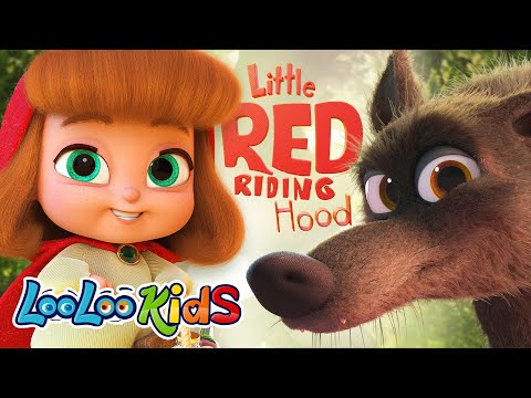 🐺✨ Little Red Riding Hood | Stories for Kids & Fairy Tales 📖🌟 | LooLoo Kids