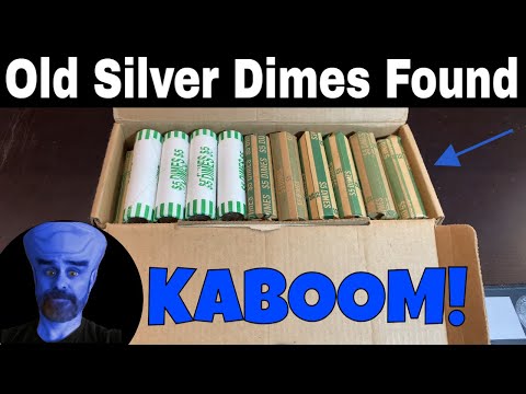 Old Silver Dimes Found Searching Customer Rolls - Dime Time