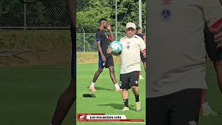 Kilmar Peña, nuevo delantero de Olimpia ya entrena con el club blanco de cara del torneo Apertura