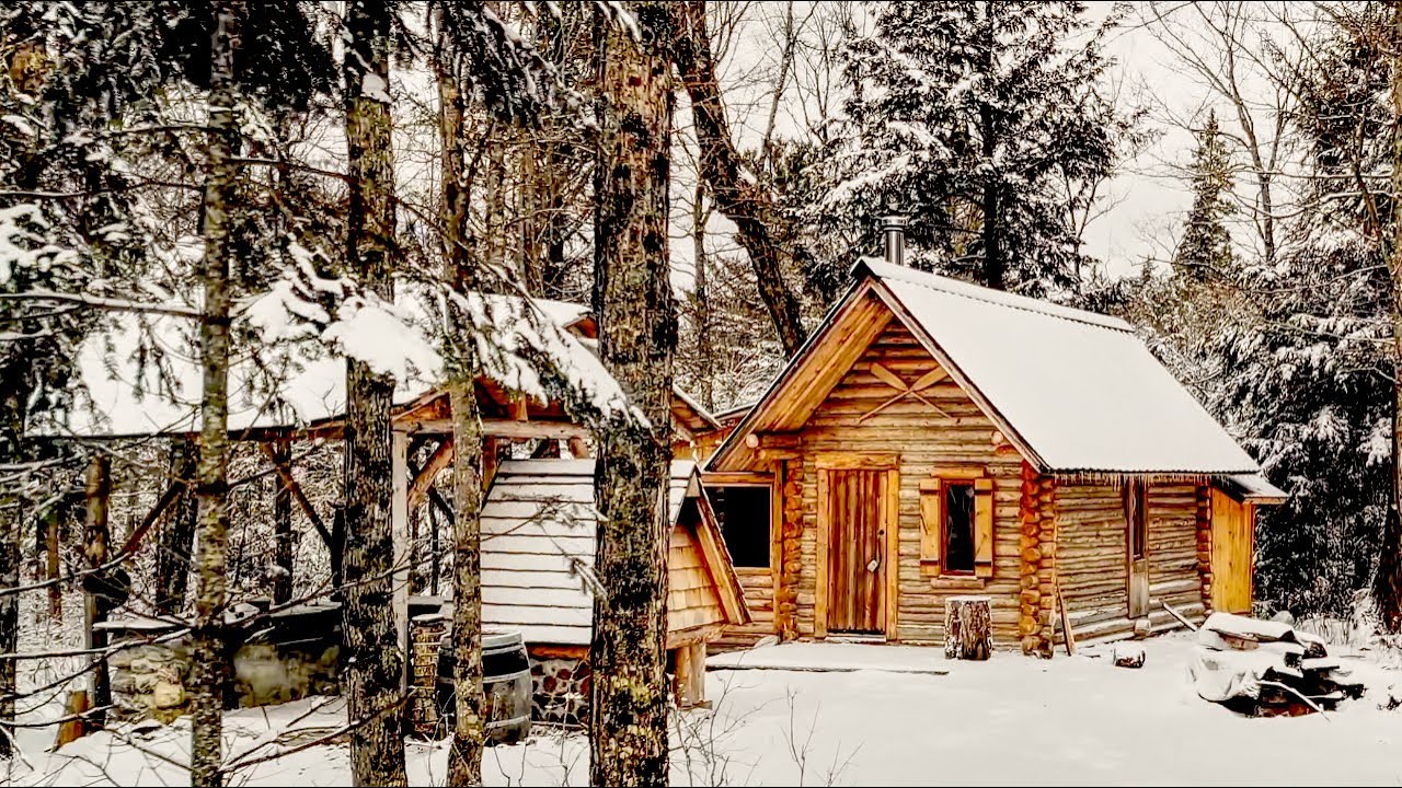 This is It! My New Off Grid Log Cabin in the Wilderness The End and The Beginning