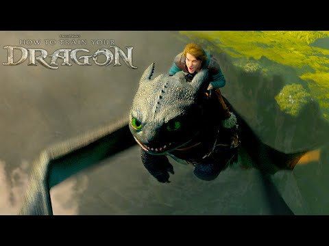 Toothless & Hiccup Take FLIGHT | HOW TO TRAIN YOUR DRAGON