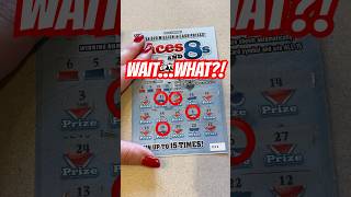 This $5 Scratch off had me SHOCKED! #scratchoffs #lottery #shorts