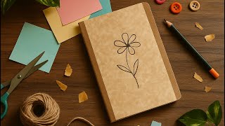 طريقة صنع مفكرة صباحية ملهمة | روتين سهل وممتع لبدء يومك بإبداع | DIYJournal