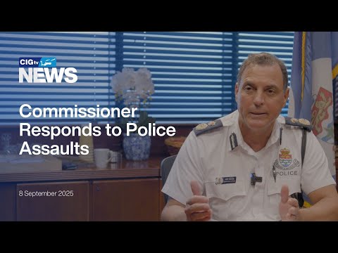 YouTube video thumbnail: Commissioner Responds to Recent Spike in Police Assaults