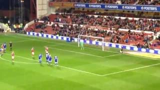 Nottingham Forest vs Cardiff City (penalty)!!
