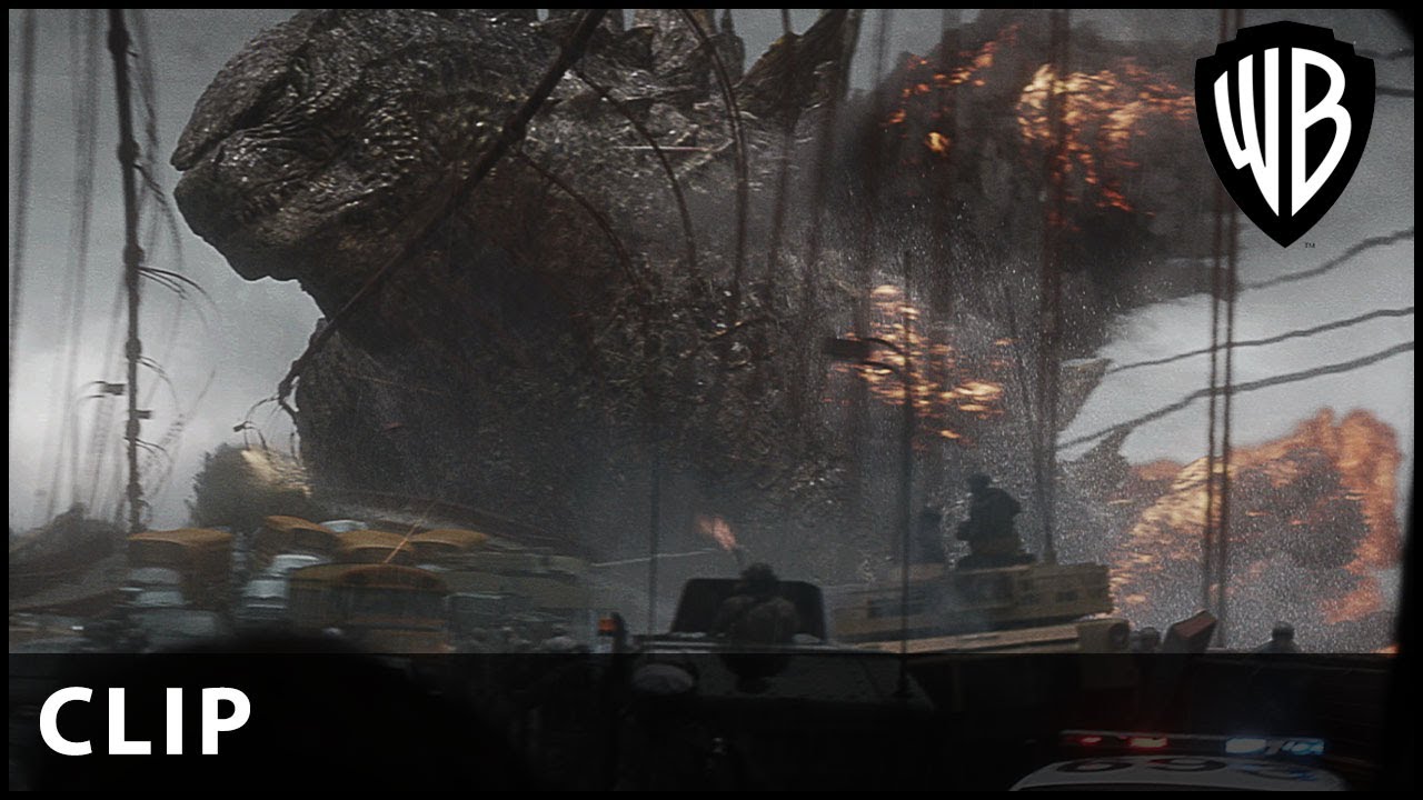 Godzilla miniatura do trailer