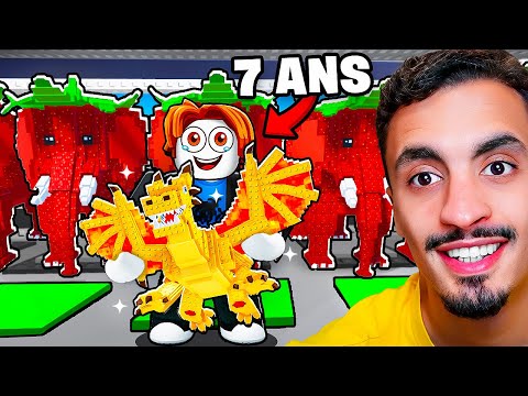 J'ai AMÉLIORÉ le Compte de MINI ARAD sur STEAL A BRAINROT !