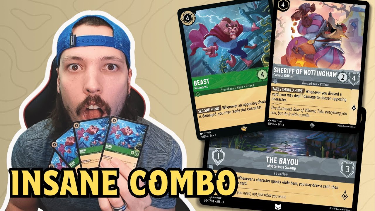 ✨ Beast Relentless is BREAKING Lorcana! - Disney Lorcana Gameplay