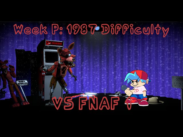 Friday Night Funkin' - vs FNAF 1: Week P, 1987 Difficulty (Harder-Peko)