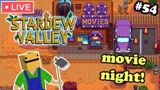 [🔴Stardew Valley] Checking out the town's CINEMA! | pt. 54 (FILIPINO)