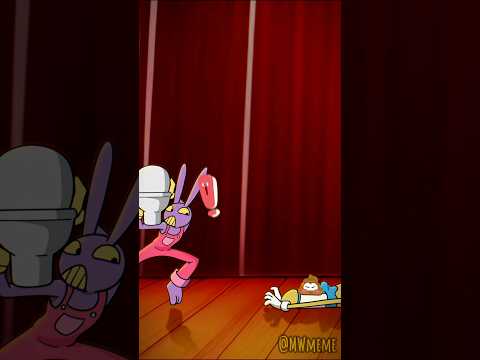 JAX and KAUFMO | Challenged Fart Phonk game | THE AMAZING DIGITAL CIRCUS Fan Art #shorts