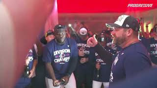 Vogt Speech After Clinching 2025 American League Central