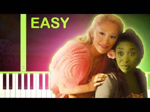 Popular | WICKED MOVIE - EASY Piano Tutorial