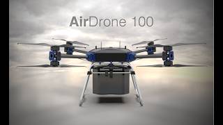 AirDrone 100 First Flight Test | Heavy-Lift Cargo Drone by AirCar