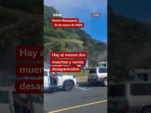 Derrumbe en Nueva Zelanda