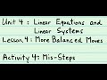 Handling Errors in Algebraic Equations
